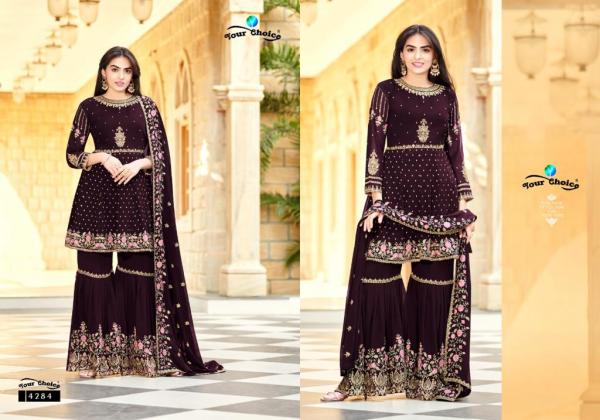 Your Choice Zaraa Hit Georgette Wear Designer Salwar Suits